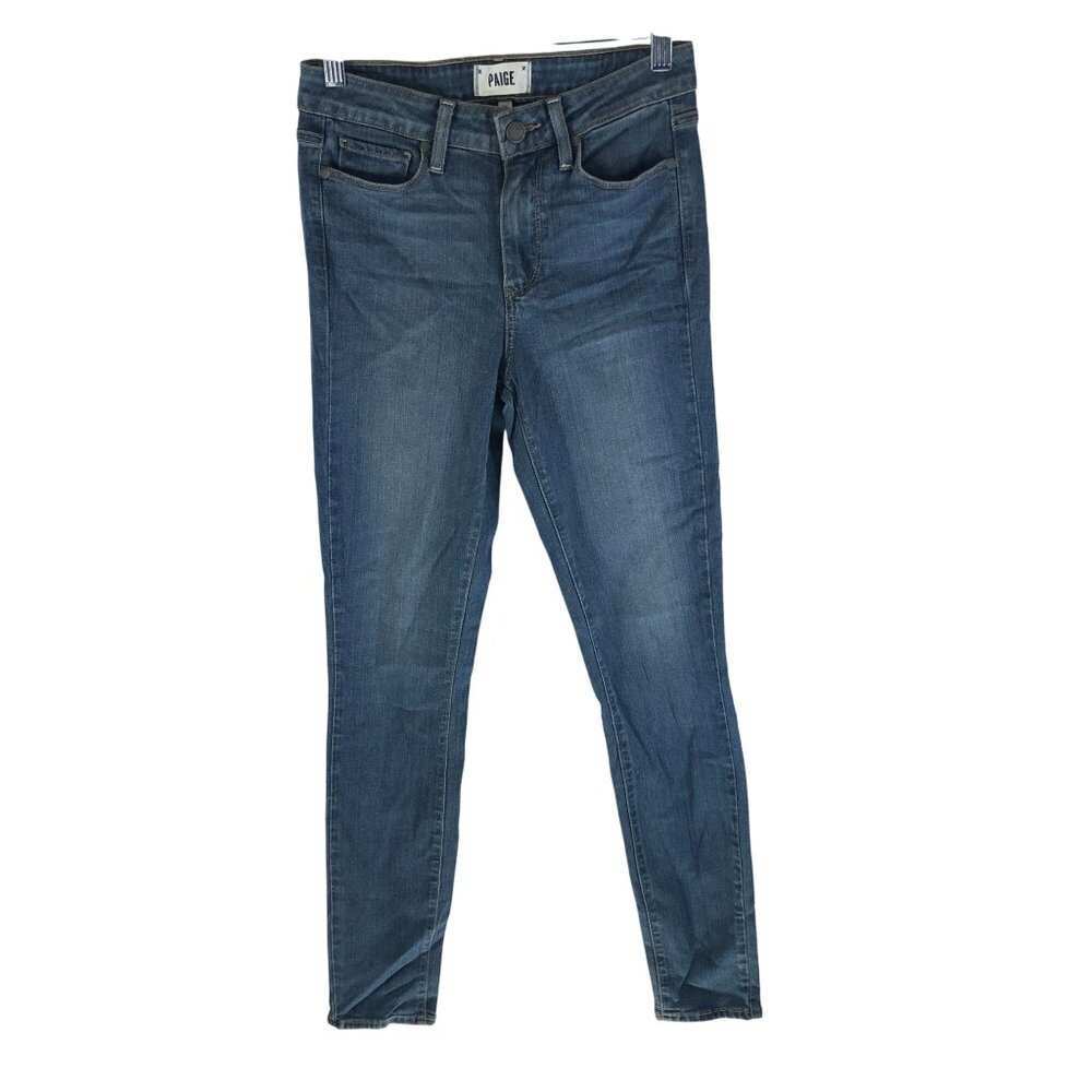 Paige Womens Hoxton Ultra Skinny Jeans Tristan Wash Size 26